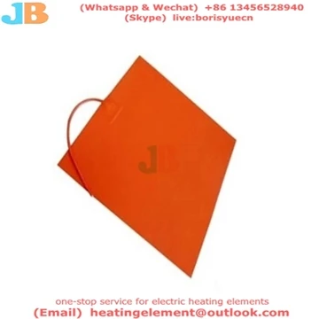 310x310mm 12v 100w Pizza Hot Food Delivery Bag Silikonowa podkładka grzewcza
